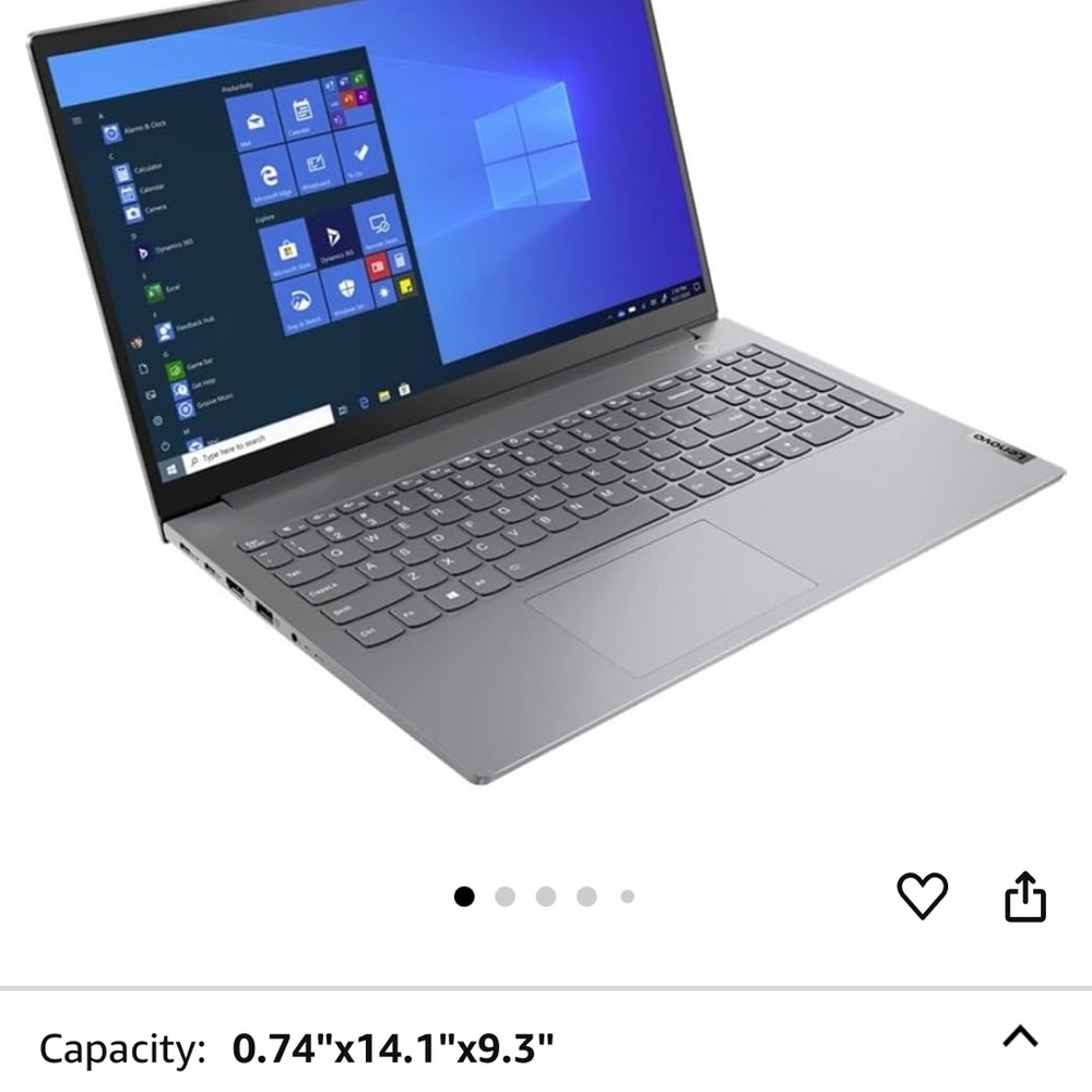 Lenovo Gray Laptop with Sleek Design and Windows OS